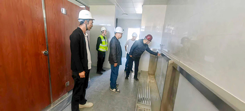 鄭州市建設(shè)投資集團(tuán)有限公司 第六十七高級(jí)中學(xué)項(xiàng)目部國(guó)慶、中秋安全生產(chǎn)檢查簡(jiǎn)報(bào)